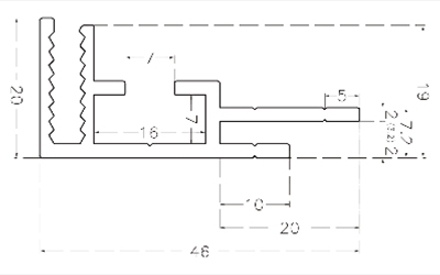 ファブリックフレームはLUFASを採用