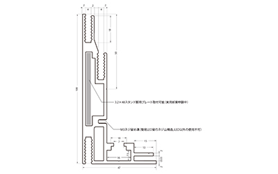 ファブリックフレームはLUFASを採用